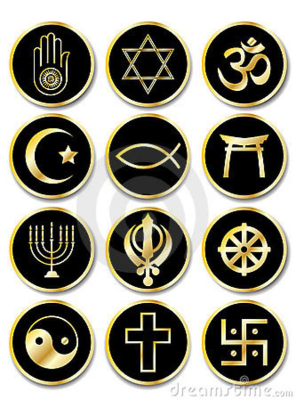 símbolos e textos religiosos Religiosidade